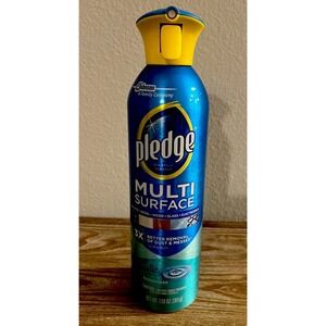 Pledge Multi Surface Dust‎ Cleaner Spray W/Glade Rainshower 13.8oz NEW
